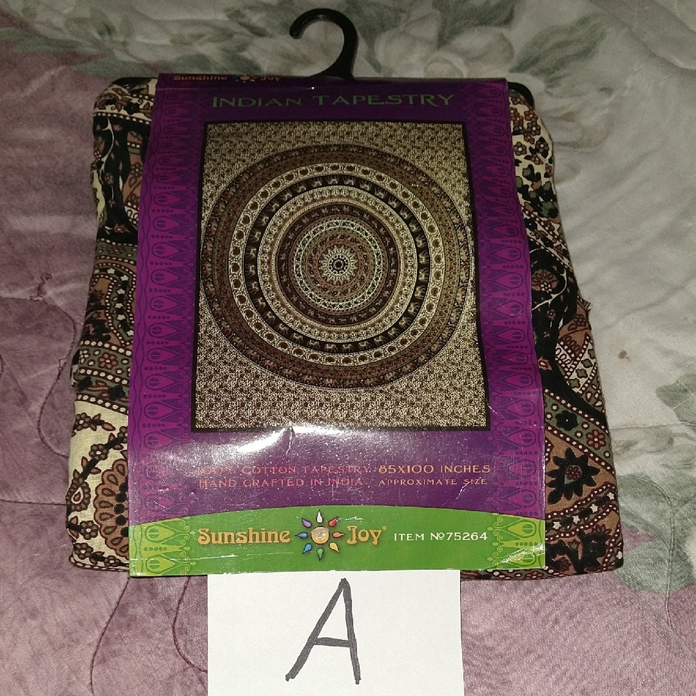 Sunshine Joy Indian Tapestry NWT